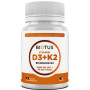Комплекс Вітамін D3+K2 Biotus D3+K2 1000 IU/50 mcg 60 Caps