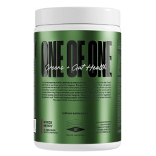 Натуральна добавка для спорту ONE OF ONE Greens+Gut Health 360 g /30 servings/ Mixed Berry