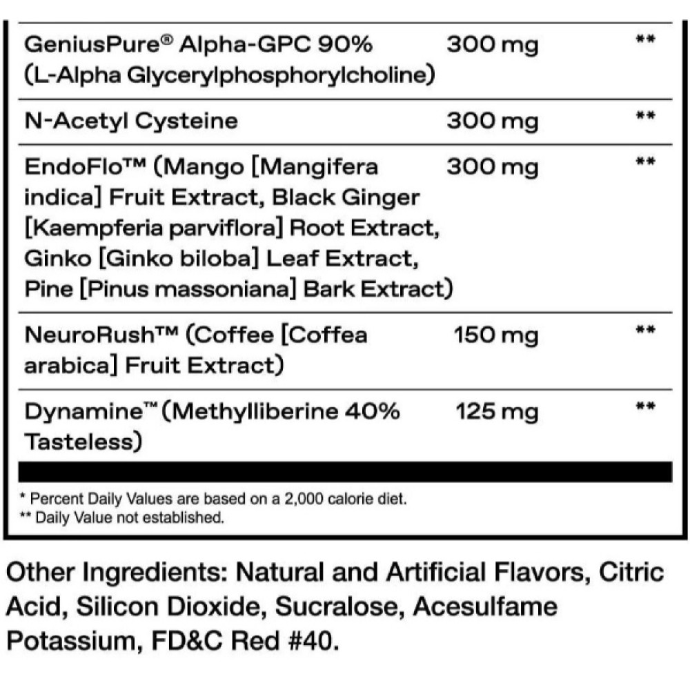 Комплекс до тренування ONE OF ONE Loaded Pre-Workout 535 g /20 servings/ Snow Cone