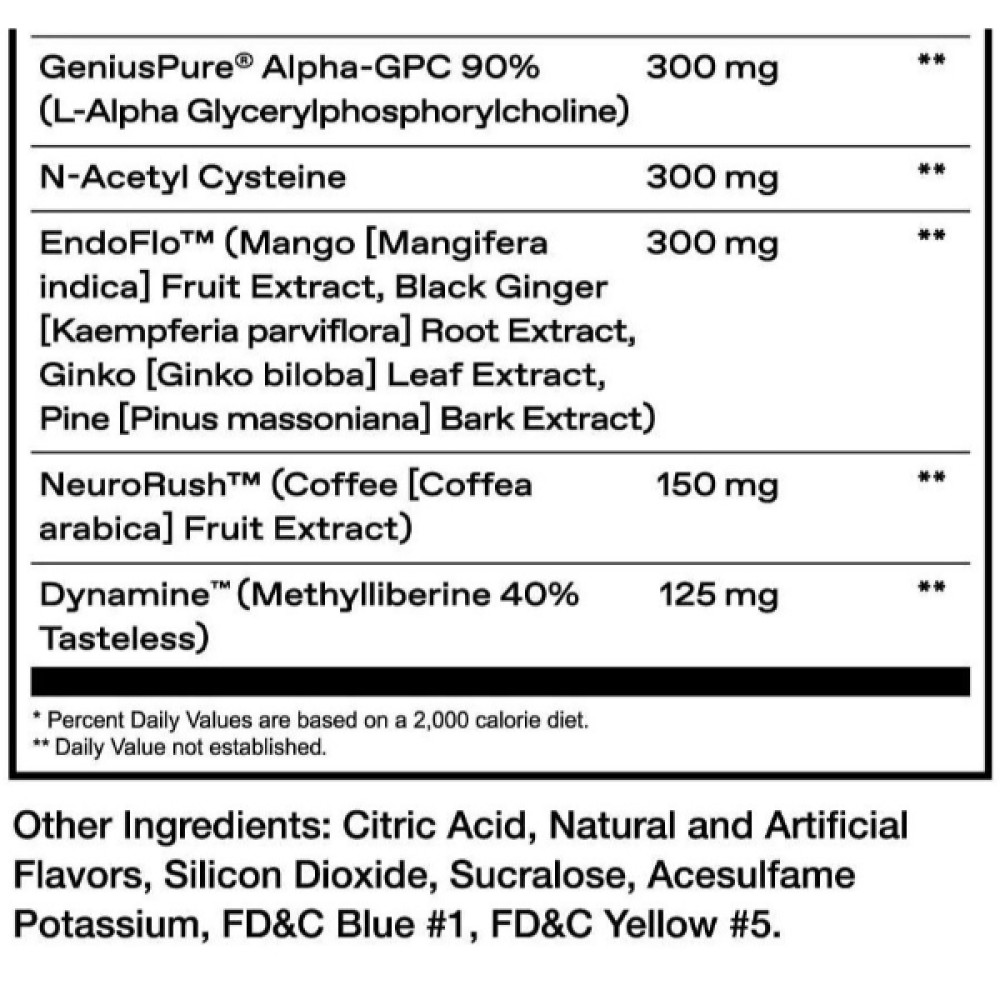 Комплекс до тренування ONE OF ONE Loaded Pre-Workout 535 g /20 servings/ Sour Green Apple