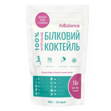 Протеїн FitBalance 100% Натуральний Білковий Коктейль 900 g /36 порцій / Ананас-Чіа