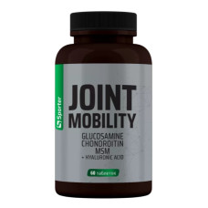 Хондропротектор (для спорту) Sporter Joint Mobility, Glucosamine Chondroitin MSM + Hyaluronic Acid 60 Tabs