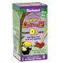 Вітамін D Bluebonnet Nutrition Rainforest Animalz Vitamin D3 400 IU for kids 90 Chewable Tabs Natural Mixed Berry Flavor