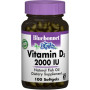 Вітамін D Bluebonnet Nutrition Vitamin D3 2000IU 100 Softgels BLB0317