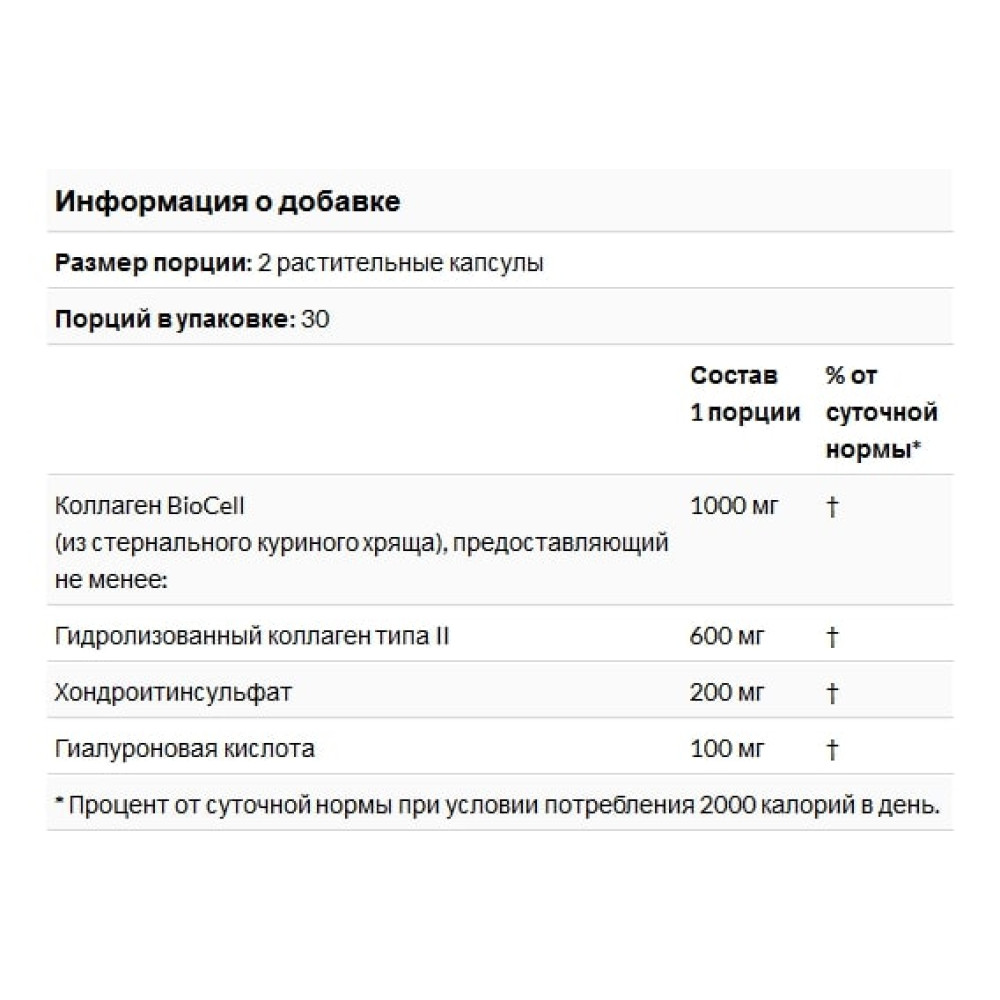 Комплекс для суглобів Doctor's Best Hyaluronic Acid With Chondroitin Sulfate 60 Veg Caps DRB-00146
