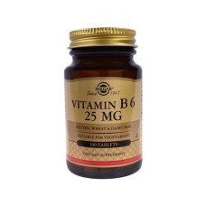 Пірідоксин Solgar Vitamin B6 25 mg 100 Veg Tabs