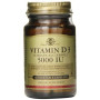 Вітамін D Solgar Vitamin D3 (Cholecalciferol) 5000 IU 60 Veg Caps SOL-03312