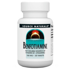 Тіамін Source Naturals Benfotiamine 150 mg 30 Tabs