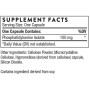 Комплекс для профілактики роботи головного мозку Thorne Research Iso-Phos Phosphatidylserine 60 Caps