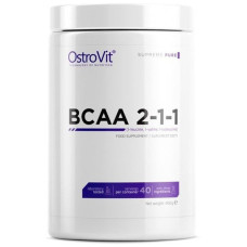 Амінокислота BCAA для спорту OstroVit Extra Pure BCAA 2:1:1 400 g /80 servings/ Orange