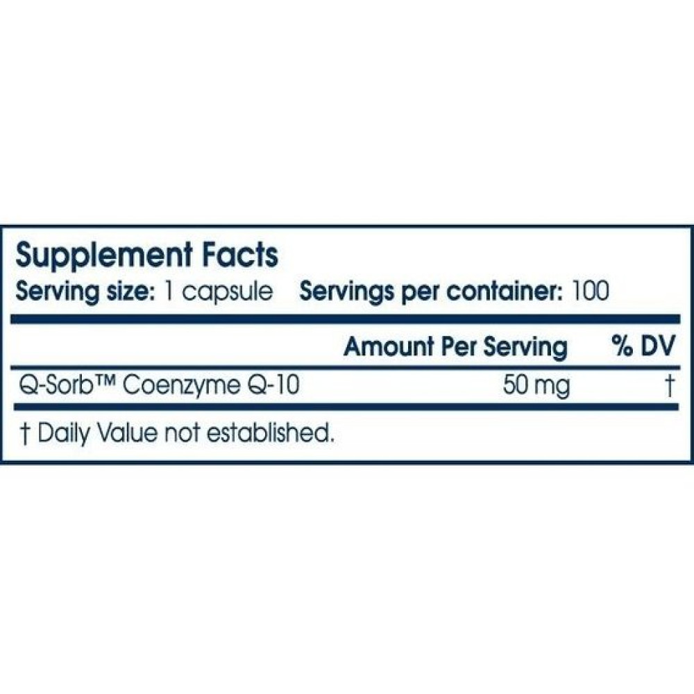 Коензим для спорту Scitec Nutrition Co-Q10 50 100 Caps