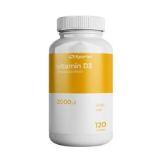 Вітамін D для спорту Sporter Vitamin D3 2000 IU 120 Tabs