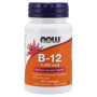 Вітамін Б12 NOW Foods B-12 5000mсg with Folic Acid 60 Lozenges