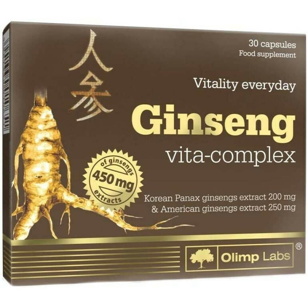 Натуральна добавка для спорту Olimp Nutrition Ginseng vita-complex 30 Caps