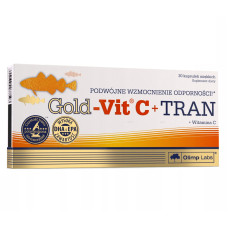 Вітамін C для спорту Olimp Nutrition Gold-Vit C + Tran 30 Caps