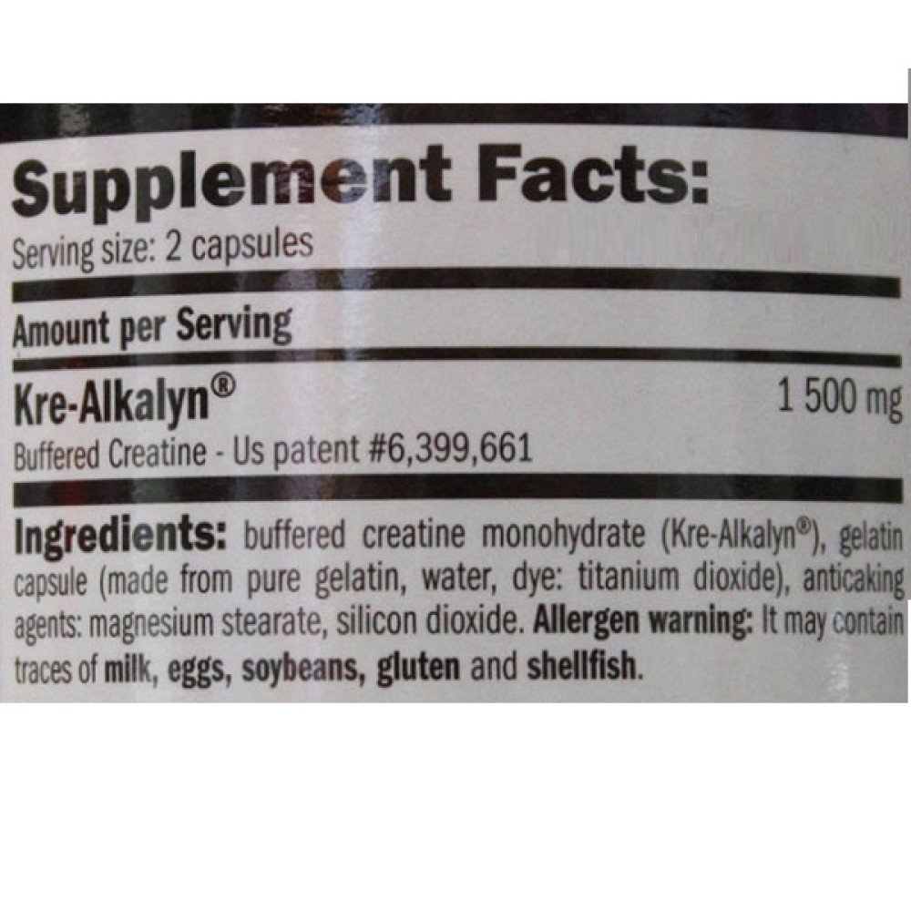 Креатин моногідрат Amix Nutrition Kre-Alkalyn 150 Caps