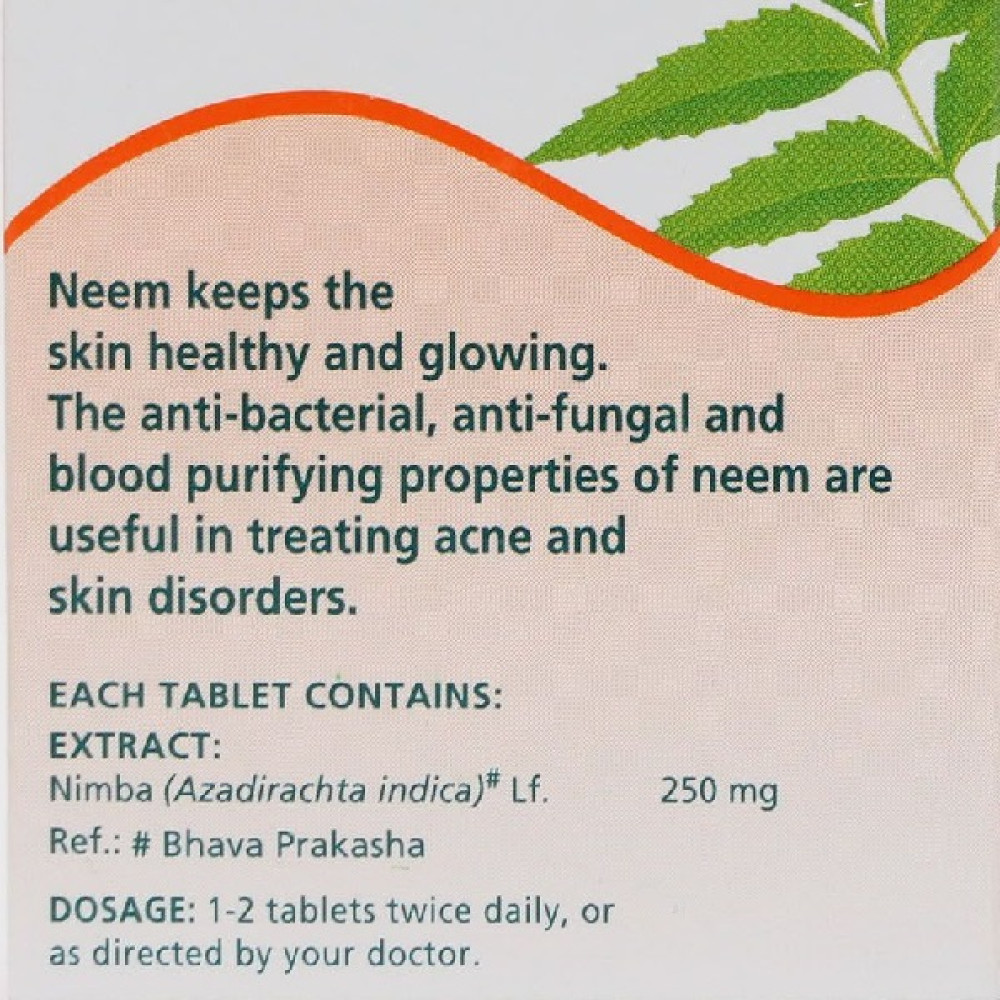 Екстракти для підвищення імунітету Himalaya Neem 60 Tabs