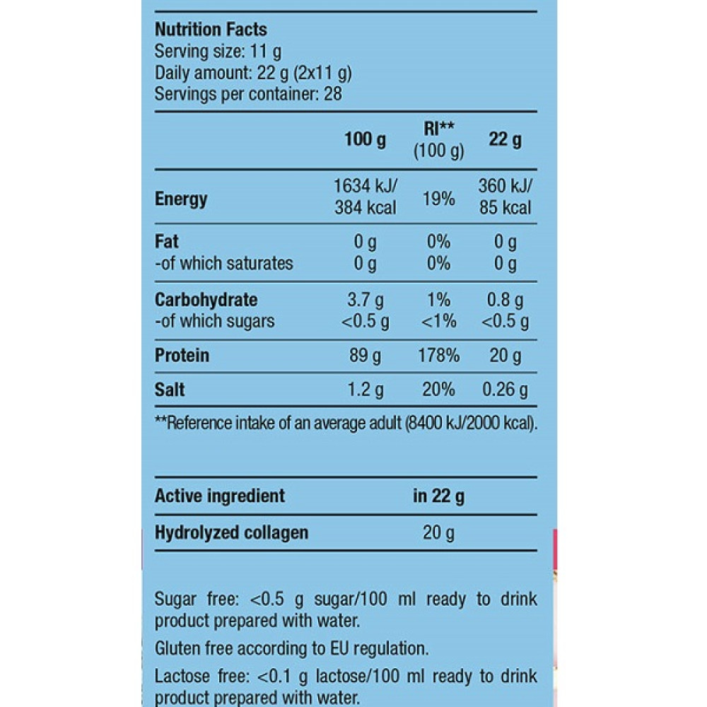 Хондропротектор (для спорту) BioTechUSA Clear Collagen 308 g /28 servings/ Strawberry Cranberry
