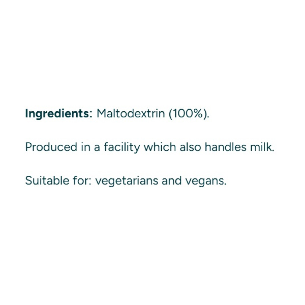 Енергетик MyProtein Maltodextrin 2500 g /50 servings/ Unflavored