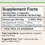 Ашваганда Double Wood Ashwagandha 20:1 Extract 500 mg (2 caps per serving) 120 Caps