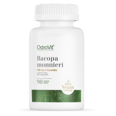 Комплекс для профілактики роботи головного мозку OstroVit Bacopa monnieri 90 Tabs