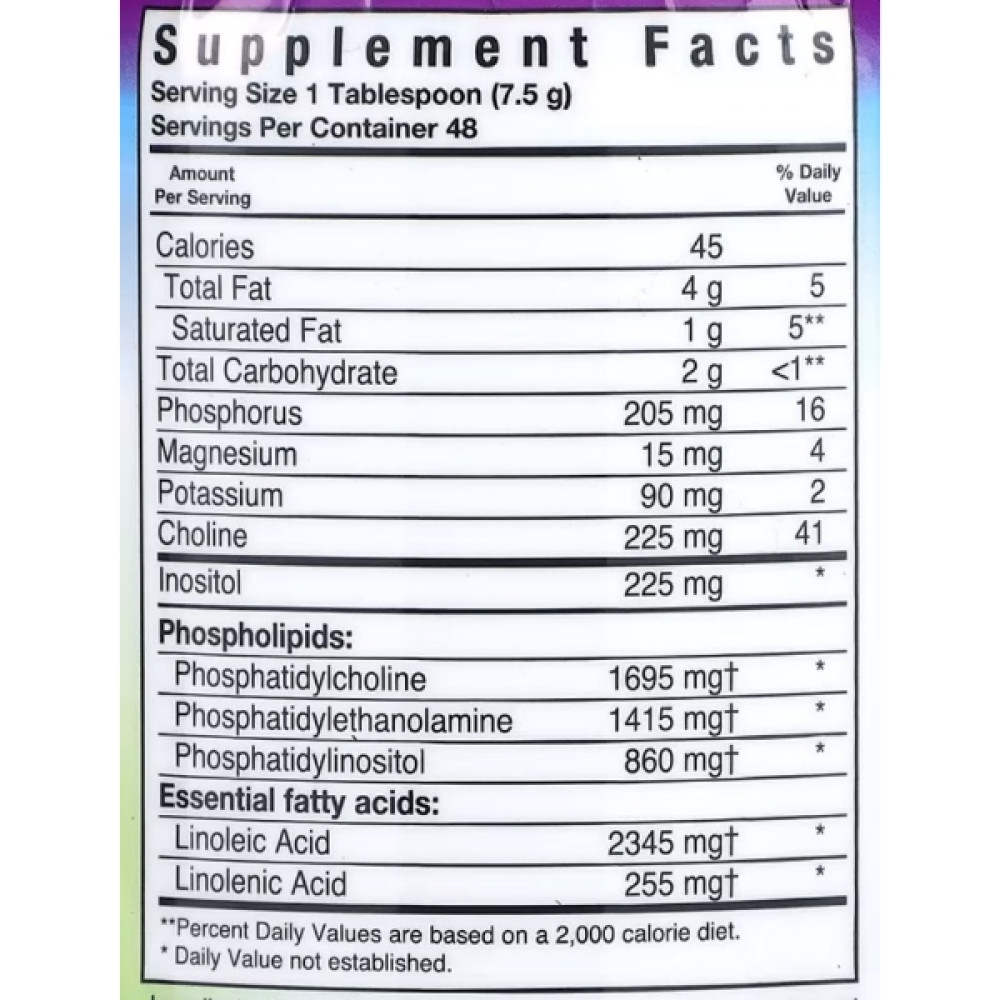 Лецитин Bluebonnet Nutrition Super Earth Lecithin Granules 360 g /48 servings/