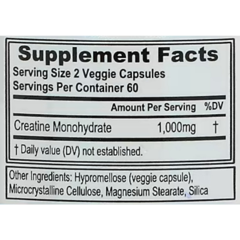 Креатин моногідрат Evlution Nutrition Creatine 1000 120 Caps