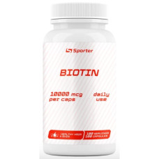 Вітамін B для спорту Sporter Biotin 10000 mcg 100 Caps