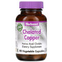 Мікроелемент Мідь Bluebonnet Nutrition Albion Chelated Copper 90 Veg Caps