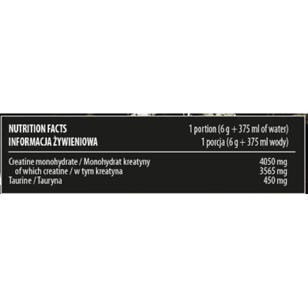 Креатин моногідрат Activlab CS Creatine Monohydrate with Taurine 300 g /66 servings/ Black Currant