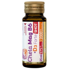 Вітамінно-мінеральний комплекс для спорту Olimp Nutrition Chela-Mag B6+D3 Shot 9 х 25 ml Cherry