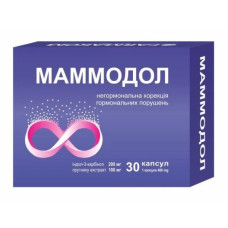 Копмлекс для профілактики репродуктивної функції у жінок Farmakom Маммодол 30 капс