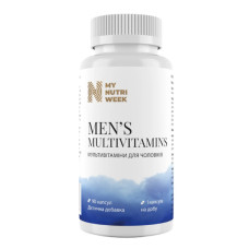 Вітамінно-мінеральний комплекс для чоловіків My Nutri Week Men's Multivitamins 90 Caps