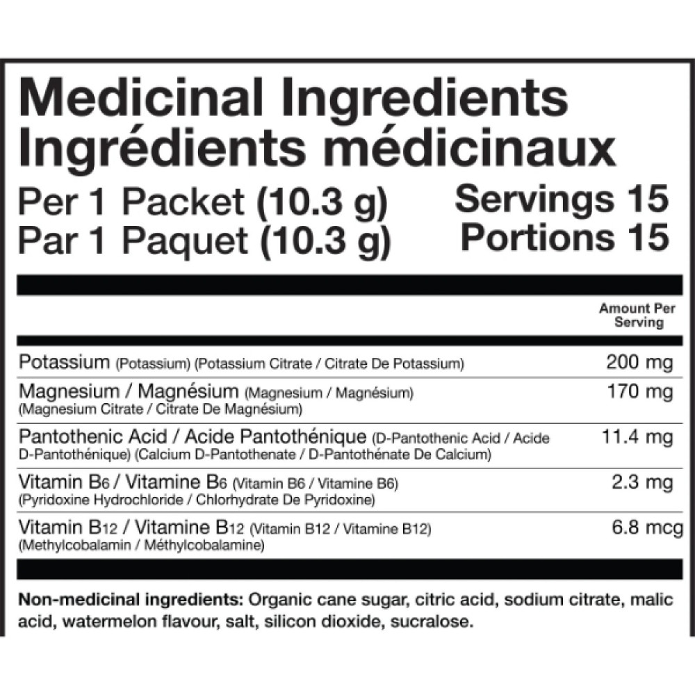 Ізотонік Magnum Nutraceuticals REFRESH Electrolytes + Vitamins 161 g /15 servings/ Watermelon