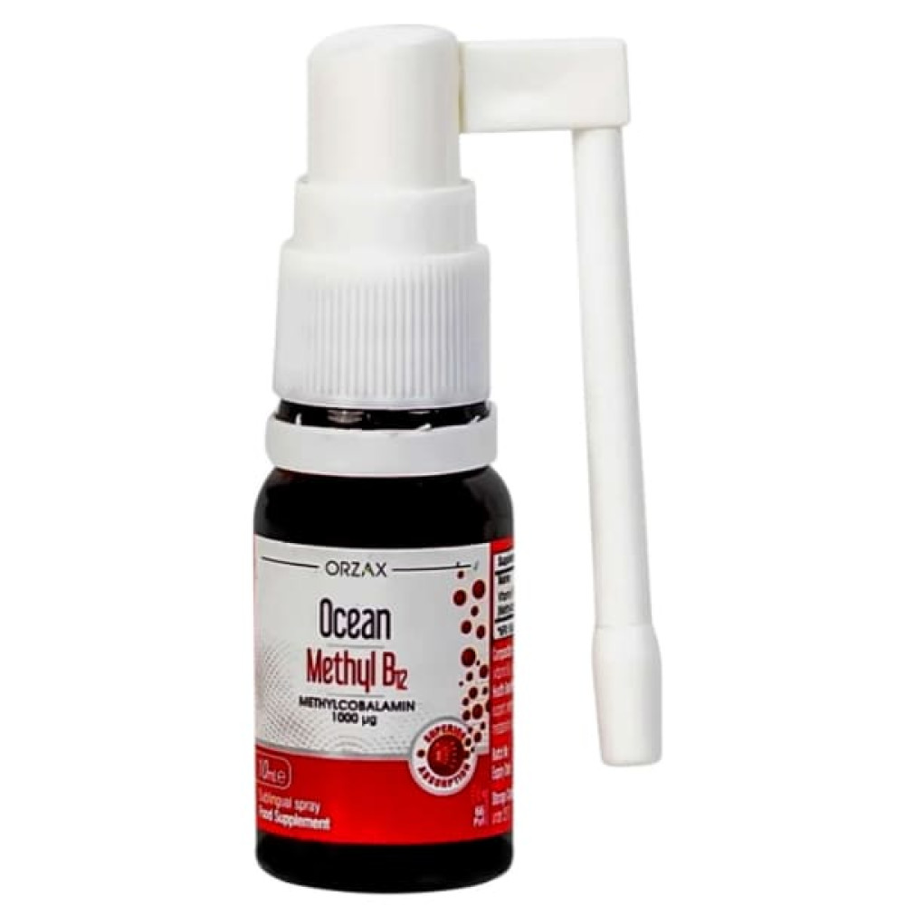 Вітамін Б12 Orzax Ocean Methyl B12 1000 mcg 10 ml /66 servings/ Cherry
