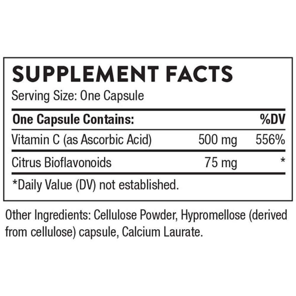 Вітамін C Thorne Research Vitamin C With Flavonoids 90 Caps