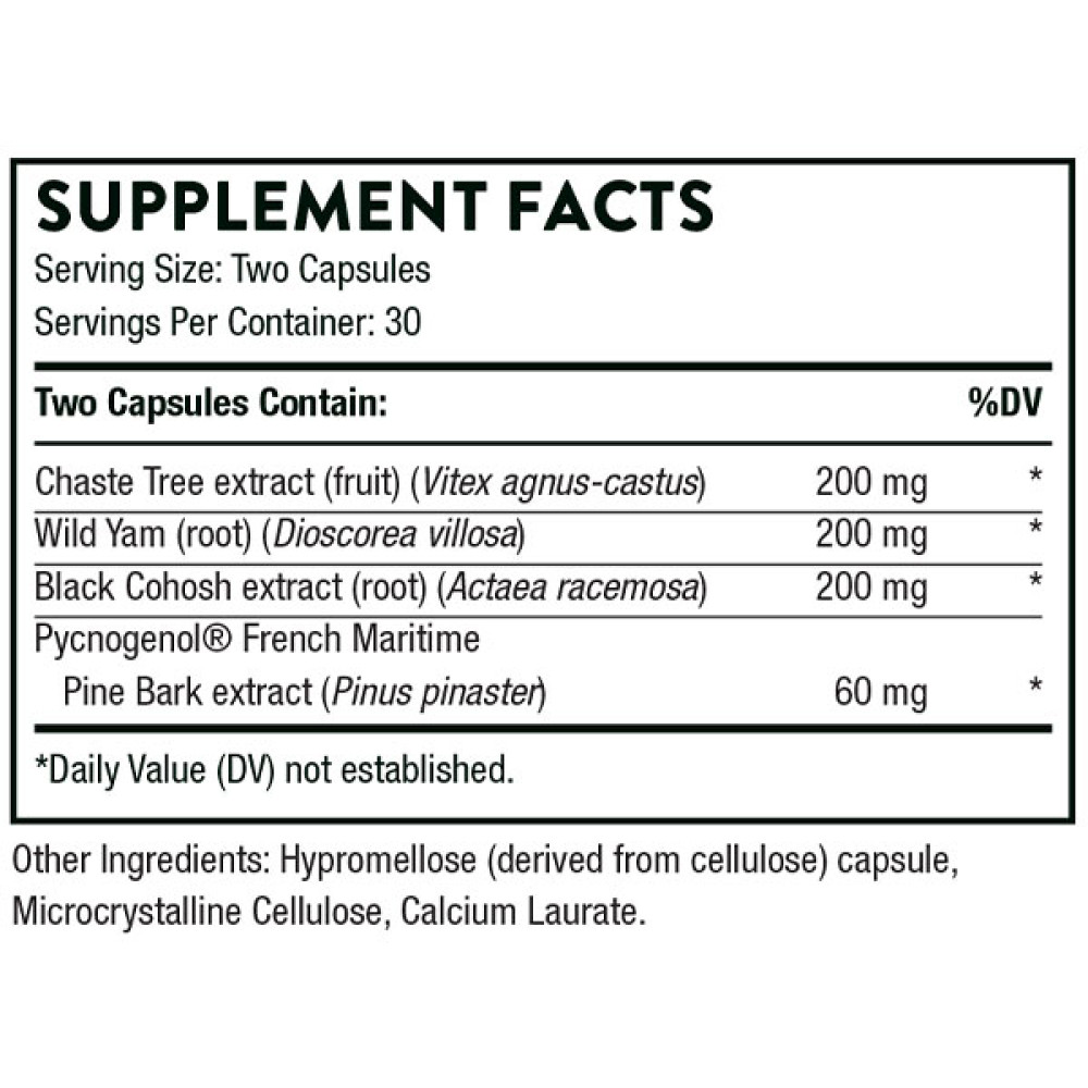 Комплекс при менопаузі Thorne Research Meta-Balance, Menopause Formula 60 Caps