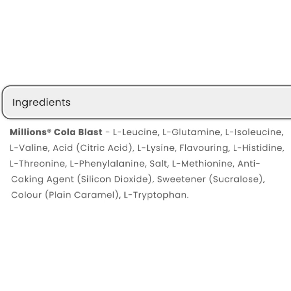 Амінокомплекс для спорту Applied Nutrition Amino Fuel EAA 390 g /30 servings/ Millions Cola