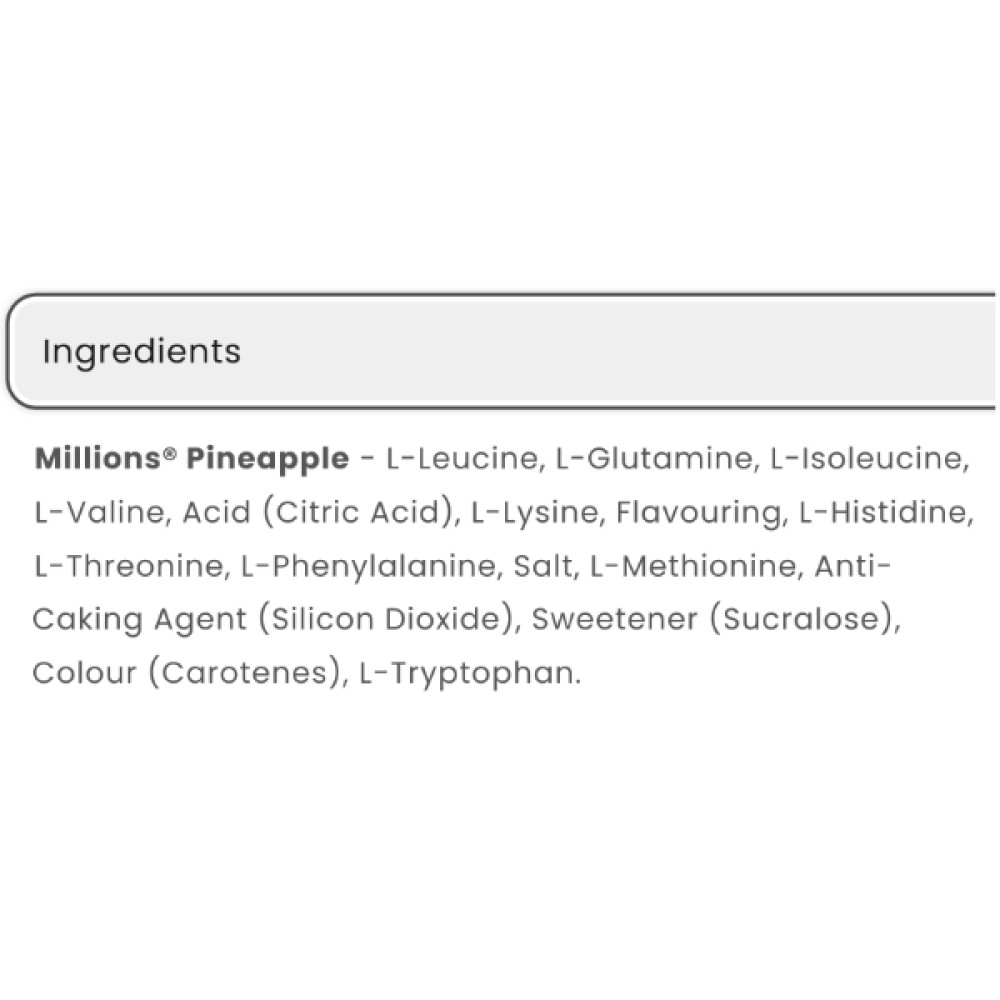 Амінокомплекс для спорту Applied Nutrition Amino Fuel EAA 390 g /30 servings/ Millions Pineapple