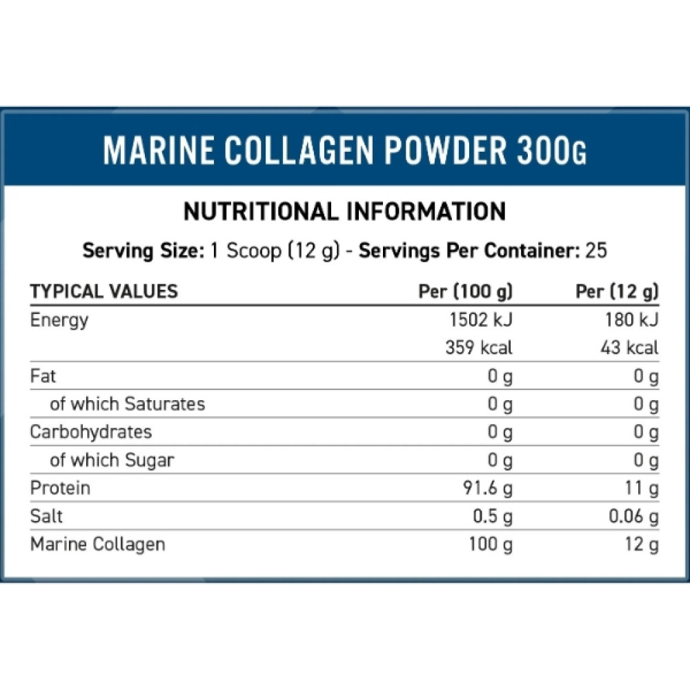 Хондропротектор (для спорту) Applied Nutrition Marine Collagen 300 g /25 servings/ Cherry Apple