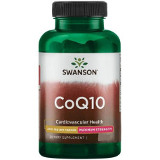 Коензим Swanson CoQ10 Maximum Strength 200 mg 30 Caps