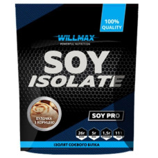 Протеїн Willmax Soy isolate 900 g /30 servings/ Cinnamon Bun