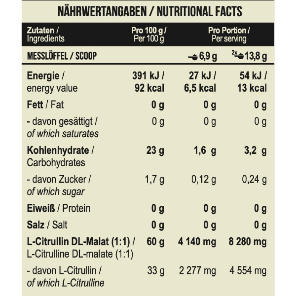 Цитрулін для спорту MST Nutrition Citrulline Pump 511 g /74 servings/ Mango Passion Fruit