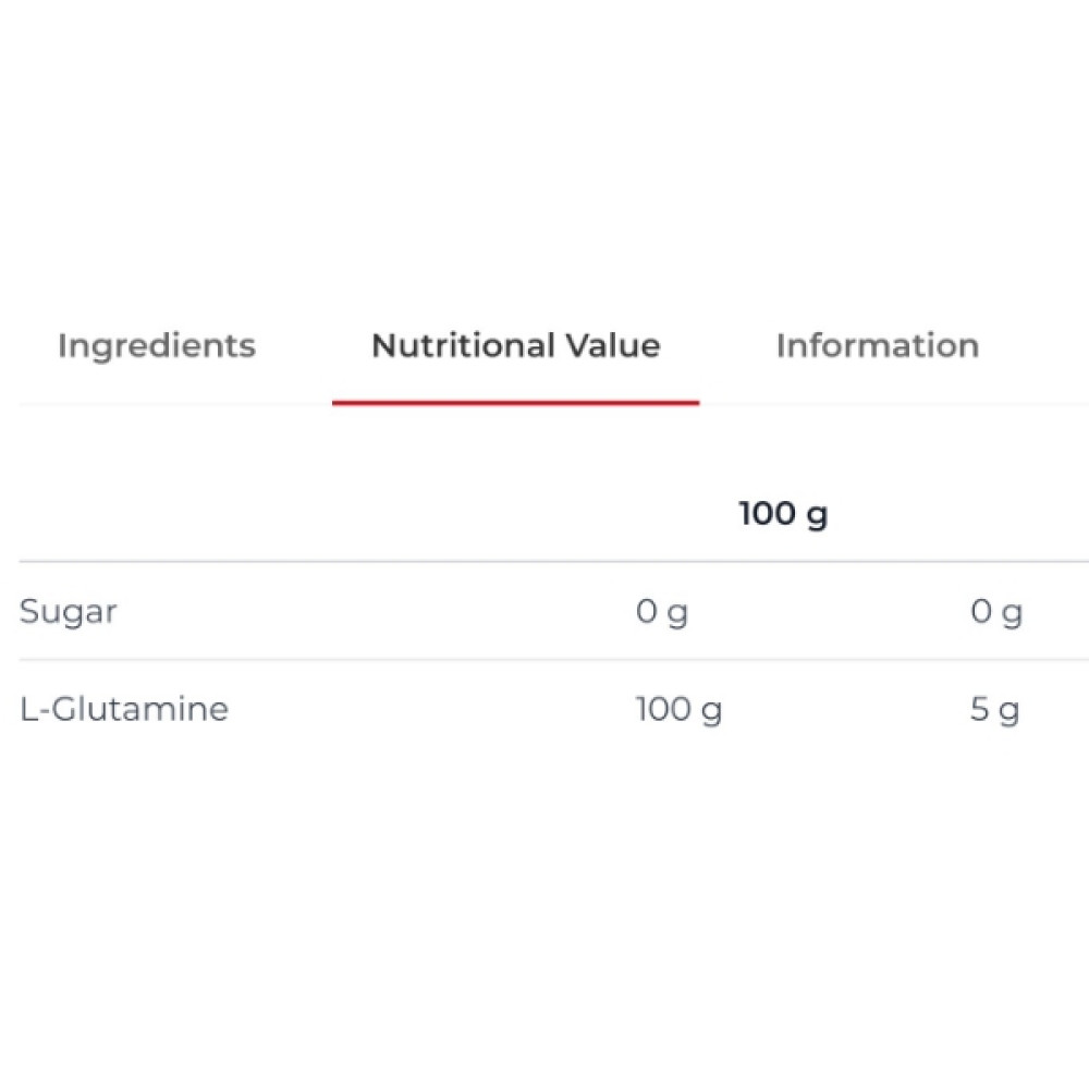 Глютамін для спорту Nutrend Glutamine 500 g /100 servings/