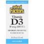 Вітамін D Natural Factors Vitamin D3 Drops 400 IU 15 ml Unflavored NFS-01058