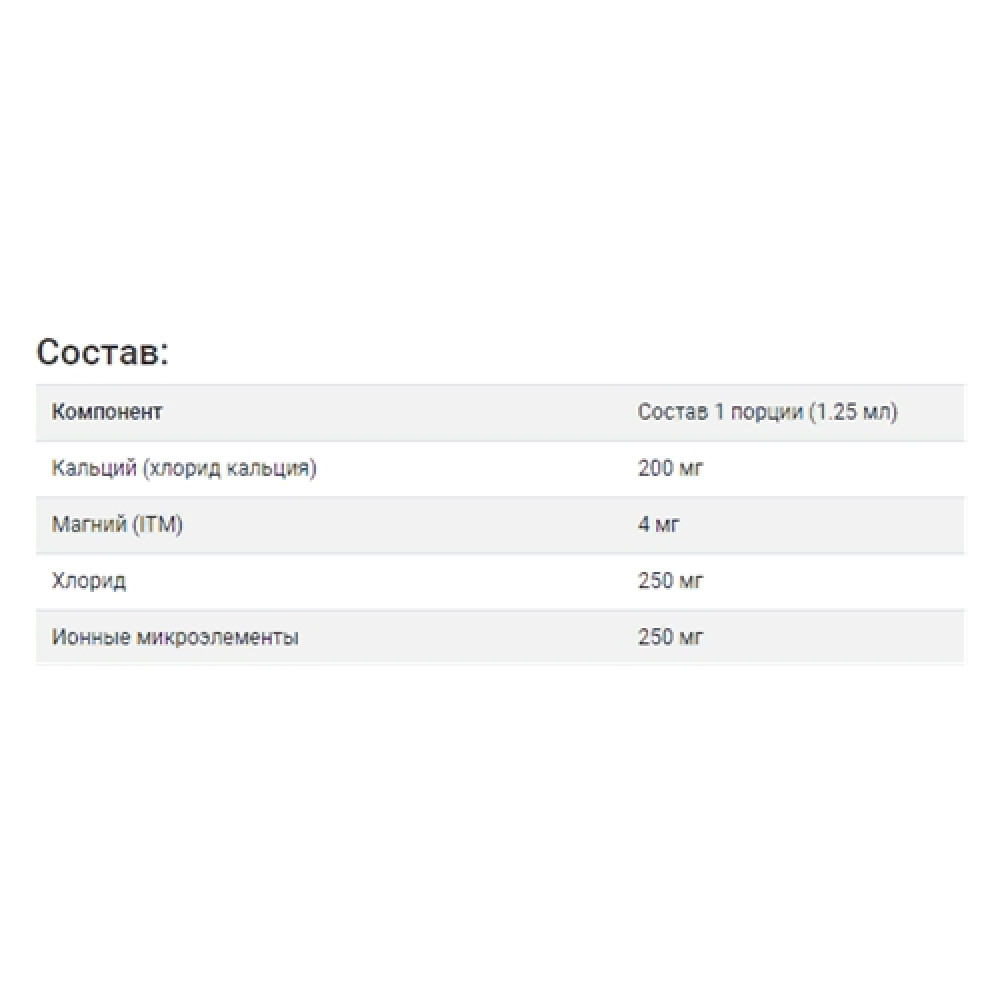 Мікроелемент Кальцій Trace Minerals Ionic Calcium 200 mg 59 ml