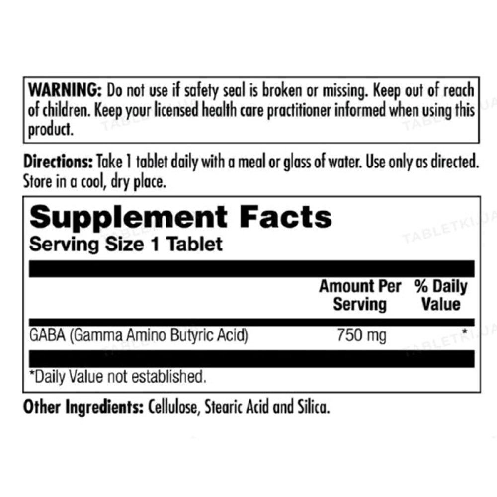 Амінокомплекс KAL GABA 750 mg 90 Tabs