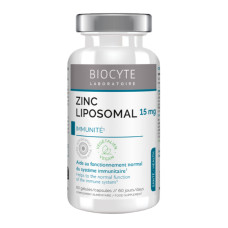Мікроелемент Цинк Biocyte Zinc Liposomal 15 mg 60 Caps