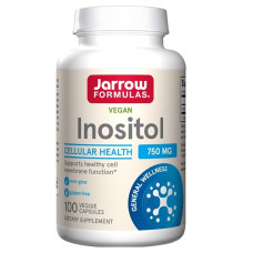 Інозитол Jarrow Formulas Inositol 750 mg 100 Veg Caps JRW-01024