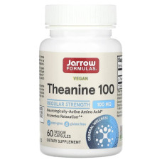 Теанін Jarrow Formulas Theanine 100 mg 60 Veg Caps